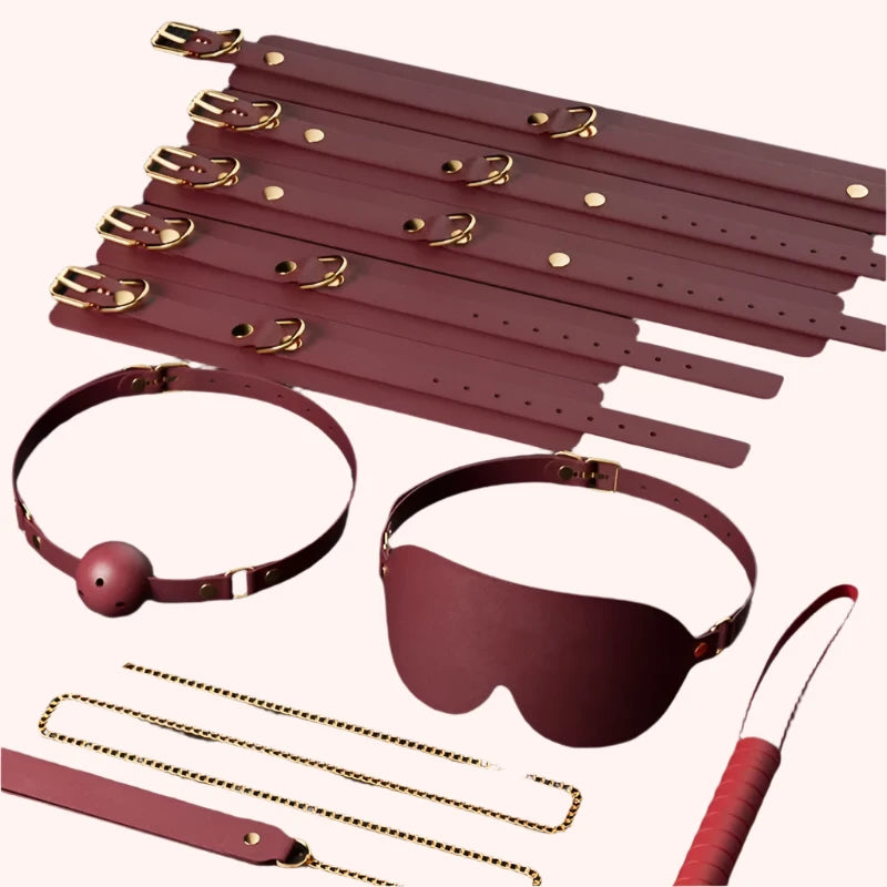 Luxury Leather BDSM Sets