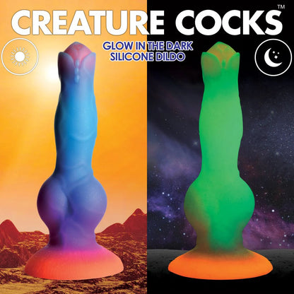 Creature Cocks Glow In The Dark Spacecock Dildo